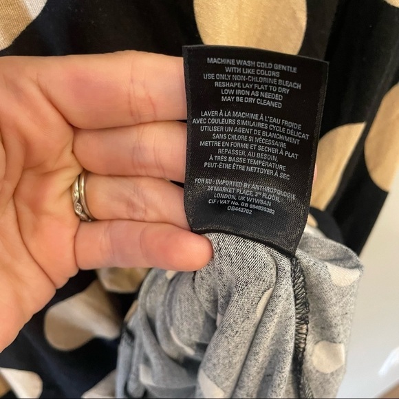 Anthropologie Maeve Davina Polka Dot Dress - Picture 10 of 14